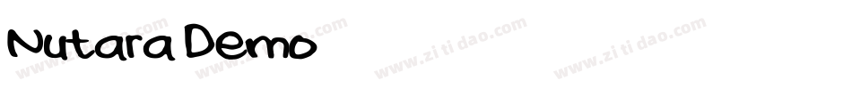Nutara Demo字体转换